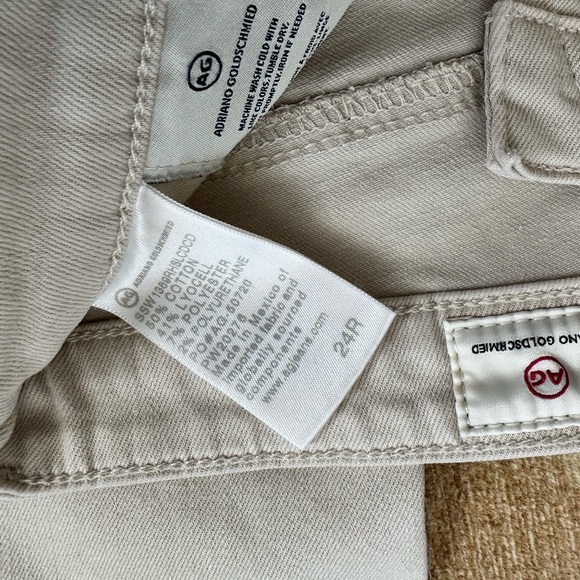AG Super Skinny Legging Ankle size 24 in light khaki - Picture 6 of 6